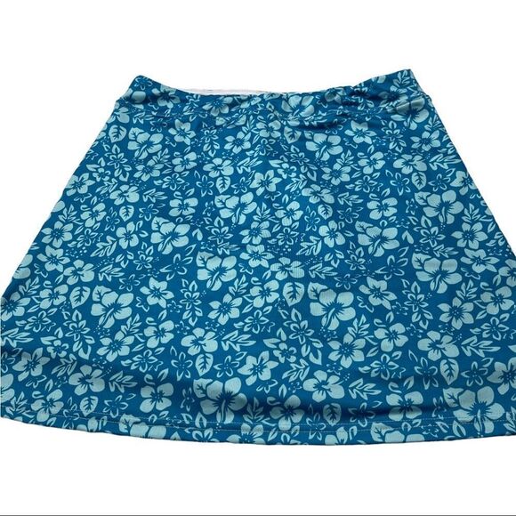 Ekouaer Floral Skort Size Small - Picture 3 of 12